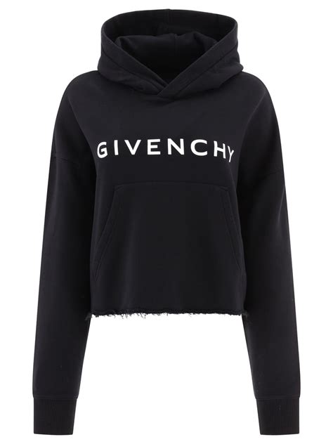 givenchy hoodie womens|givenchy cropped hoodie.